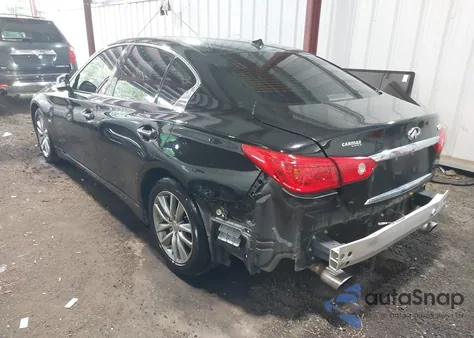 2017 Infiniti Q50 3.0T Premium z USA, uszkodzony, nr VIN JN1EV7AP5HM738850